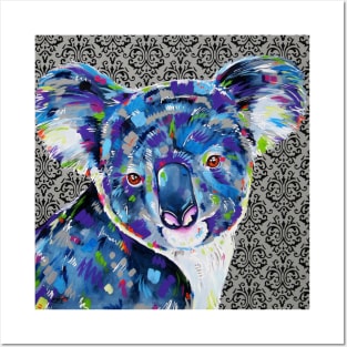 Cuthbert - Modern Koala Painting Posters and Art